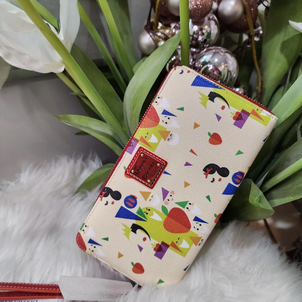 Snow White and the Seven Dwarfs 85th Anniversary Dooney & Bourke Wristlet Wallet
